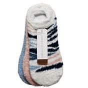 Wholesale - 3pk LADIES COZY LINER SOCKS 9-11 SIZE C/P 60, UPC: 194587536134